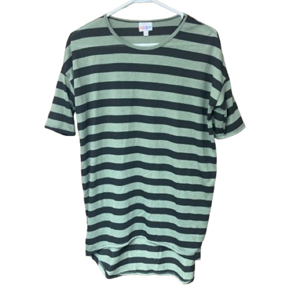 LuLaRoe Green Black Irma Size XXS